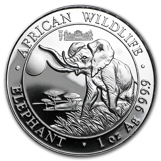 2016 Somalia 1 oz Silver Elephant (Berlin WMF Privy Mark) 2016 Somalia 1 oz Silver Elephant (Berlin WMF Privy Mark)